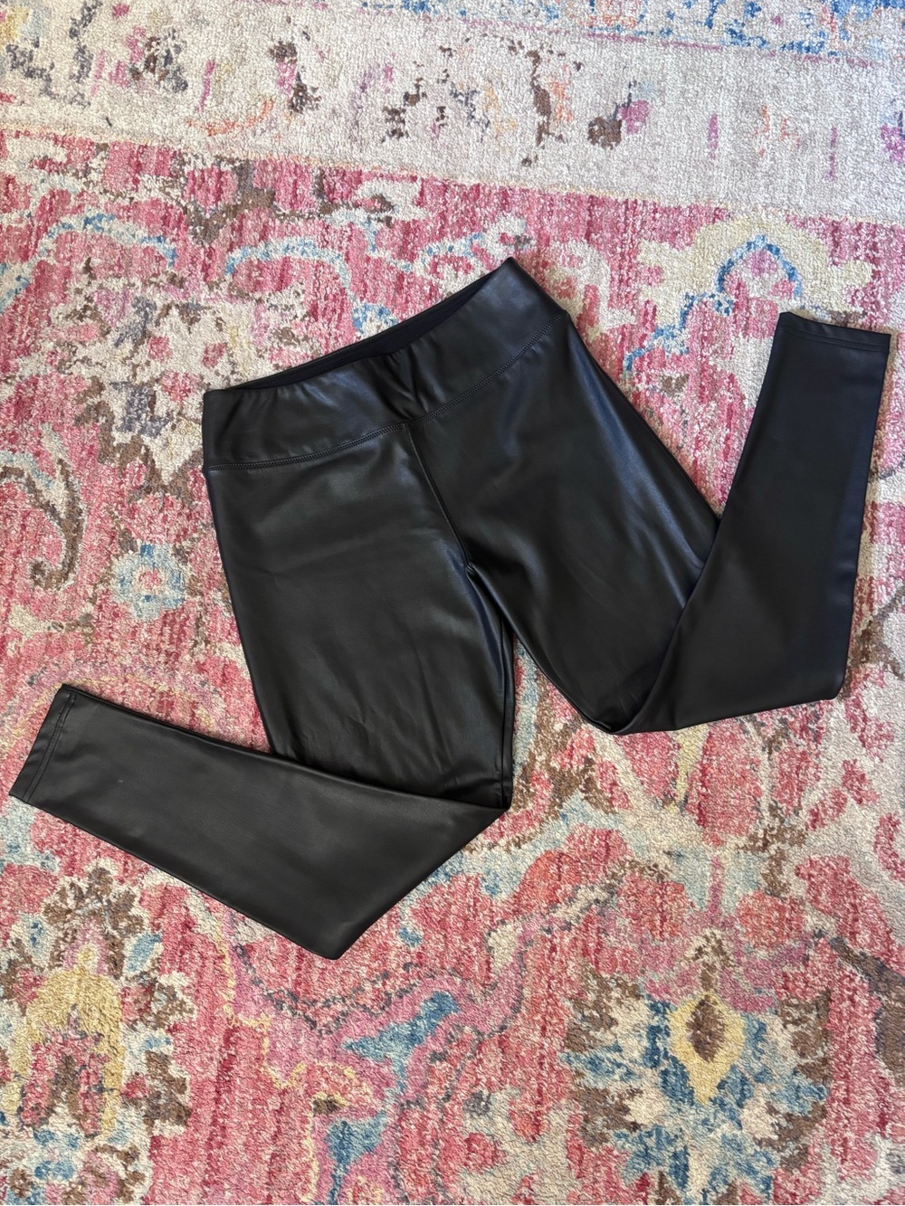 Nordstrom Black Leggings with Branded Waist Tag